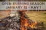 Open Burning Season