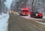 Multi Car MVC on Snowey Roads Sends Four to Hospital